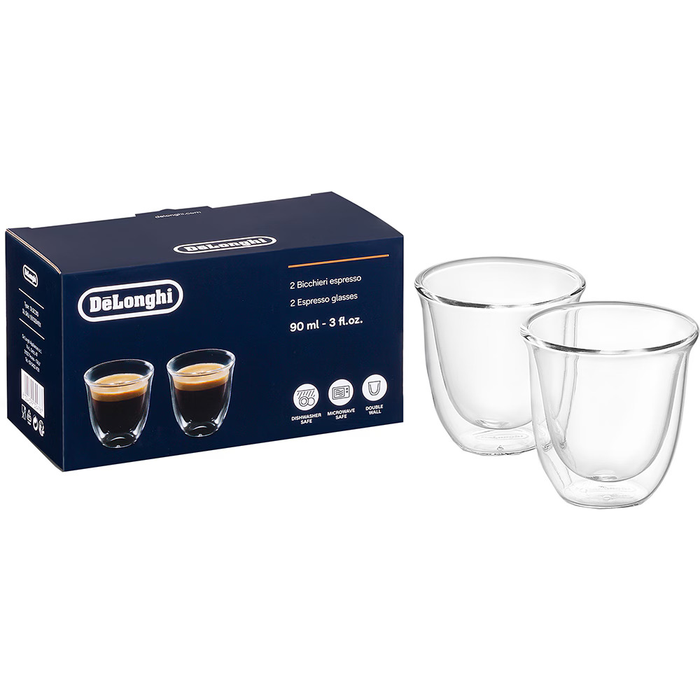 Set DeLonghi 2 pahare Espresso