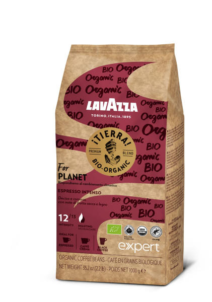 Cafea boabe Lavazza Expert Tierra Bio Organic Intenso