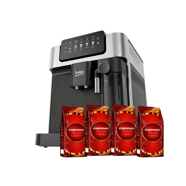 Pachet Lunar espresson x BEKO - 4 x Boabe espresson