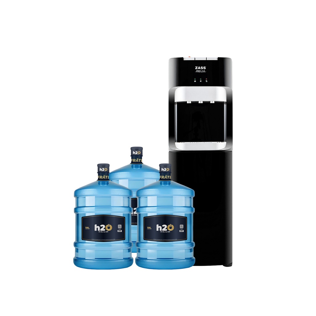 Abonament Lunar Dozator ZASS 20C + 3 x Apă h2on 19L