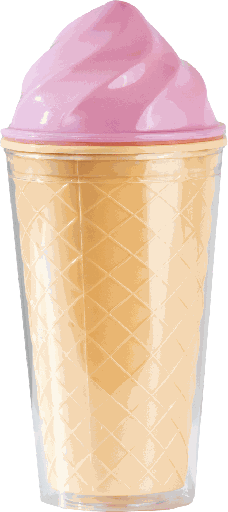 [8234] Pahar capac pai Icecream