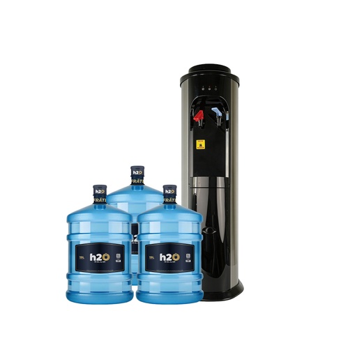 [9056] Abonament Lunar Dozator Elexus + 3 x Apă h2on 19L