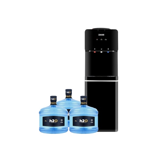 [9086] Abonament Lunar Dozator ZASS 18CR + 3 x Apă h2on 11L
